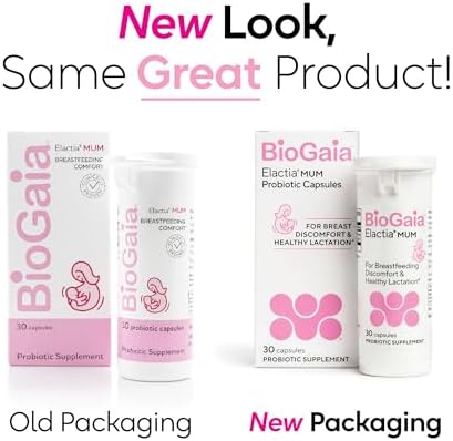 BioGaia Elactia Probiótico para Lactancia | Suplementos para Mamás y Bebés | Esenciales para Recién Nacidos | Suplemento Diario para Lactancia - imagen 2