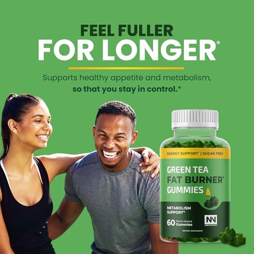 Gomitas de Té Verde para Quemar Grasa | Aumento del Metabolismo y Supresor del Apetito con Granos de Café Verde y Garcinia Cambogia | Píldoras para - imagen 4