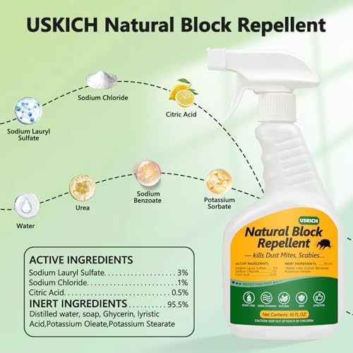 Paquete de 2 Sprays Ant ácaros, 32 oz - Spray para el Hogar que Elimina Ácaros, Arañas, Ratones y Más, Seguro para Familias y Mascotas - imagen 2