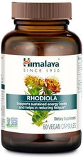 Himalaya Rhodiola Rosea - Suplementos Herbales Energéticos para Alivio del Estrés, Energía y Resistencia en Ejercicio - Vegano, Sin Gluten, 250 mg, - imagen 1