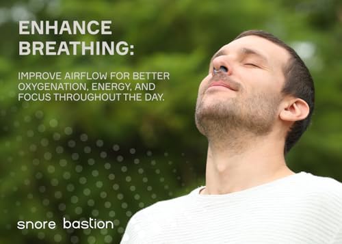 Dilatadores Nasales Snore Bastion para Dormir - 12 Conos Nasales para Respirar - Abre-Narices y Válvulas de Silicona Suave para Noches Tranquilas y - imagen 3