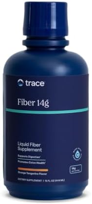 Suplemento de Fibra Trace Minerals 14g - Salud del Colon y Digestión - Flora Intestinal Balanceada - Suplemento Líquido - Sin Gluten - Vegano - Sabor - imagen 1