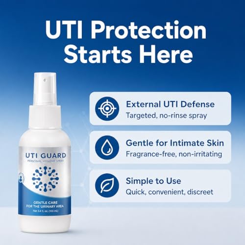 UTI Guard - Spray Preventivo para Infecciones Urinarias - Externo, Sin Enjuague - Suave y Discreto - 100 ml - imagen 2