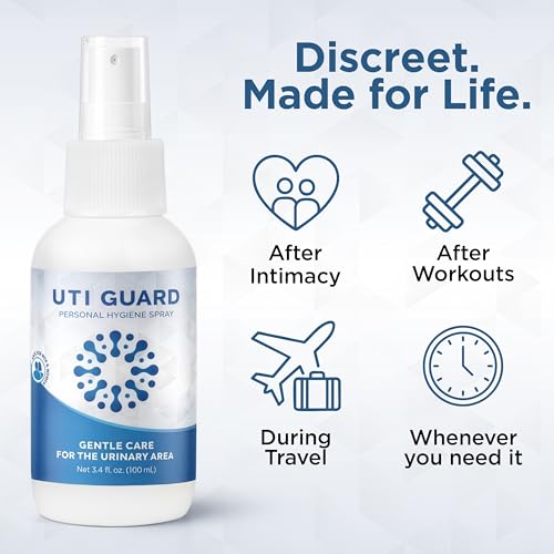 UTI Guard - Spray Preventivo para Infecciones Urinarias - Externo, Sin Enjuague - Suave y Discreto - 100 ml - imagen 5