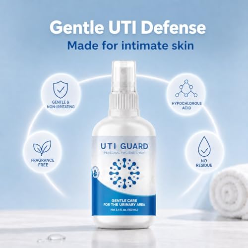 UTI Guard - Spray Preventivo para Infecciones Urinarias - Externo, Sin Enjuague - Suave y Discreto - 100 ml - imagen 6