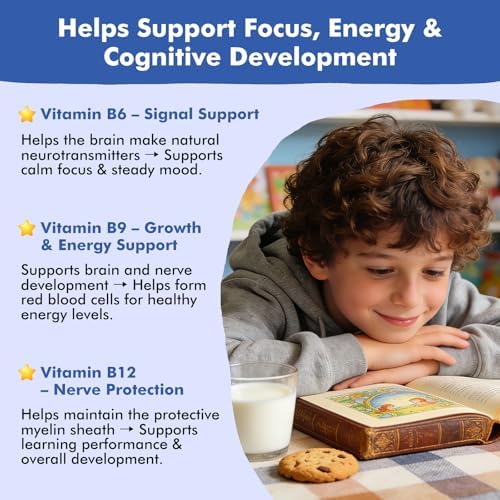 Gomitas de Calcio Citrato para Niños con Vitamina D3, 300/600 mg, Magnesio, Zinc y Multivitamínico, Sin Azúcar, 60 piezas, Salud Ósea y Digestiva - imagen 5