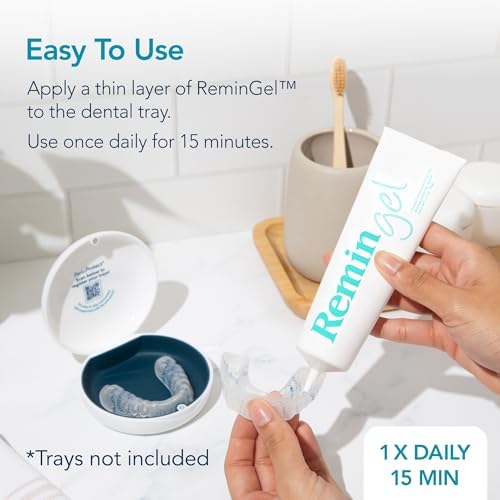 Gel ReminGel de Hidroxiapatita para Remineralización Dental - Fortalece el Esmalte, Repara Dientes y Reduce Sensibilidad - Tratamiento Sin Flúor para - imagen 3