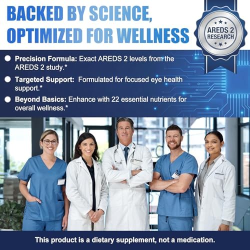 Gotas Líquidas AREDS 2 + para la Salud Macular, Suplemento de Vitaminas y Minerales 22 en 1 con Luteína y Zeaxantina, Cobre, Zinc, Vitaminas C y E | - imagen 8