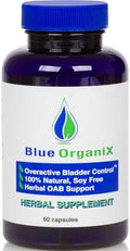 Control de Vejiga Hiperactiva Blue Organix para Hombres y Mujeres, 60 Cápsulas Vegetarianas, Extracto de Semilla de Calabaza, Sin Soja - imagen 1