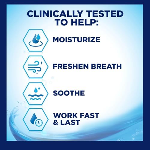 Nour Nutri Health Biotene Spray Hidratante para Boca Seca y Mal Aliento, Menta Suave - 1.5 fl oz + Guía Exclusiva de Vitaminas y Minerales - imagen 2