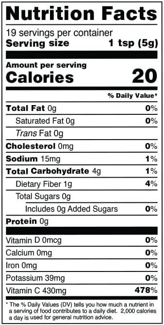Terrasoul Superfoods Polvo de Camu Camu Orgánico, 198 g (Paquete de 2) - Crudo | Vitamina C | Apoyo Inmunológico - imagen 4