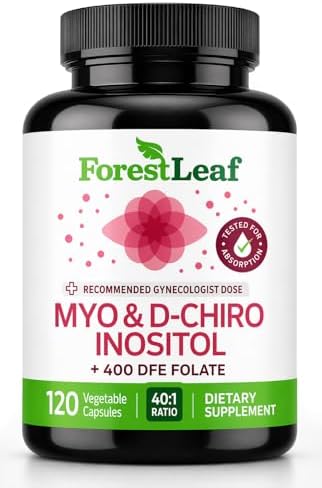 Suplemento de Myo-Inositol y D-Chiro Inositol para la Salud de la Mujer | Suplementos de Fertilidad | Apoyo a la Función Ovárica y Balance Hormonal - imagen 1