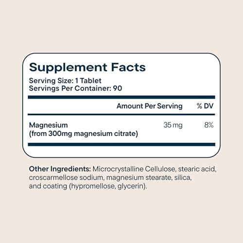Santo Remedio Magnesio Citrato 300 mg, Suplemento Dietético para Relajación Muscular, 90 Tabletas sin Sabores ni Colores Artificiales - imagen 6