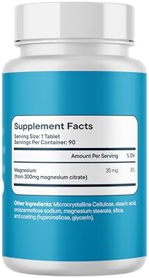 Santo Remedio Magnesio Citrato 300 mg, Suplemento Dietético para Relajación Muscular, 90 Tabletas sin Sabores ni Colores Artificiales - imagen 8