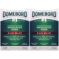 Domeboro Baño Medicado para Alivio de Erupciones (Solución de Burow), 12 Paquetes de Polvo (Paquete de 2) - imagen 1