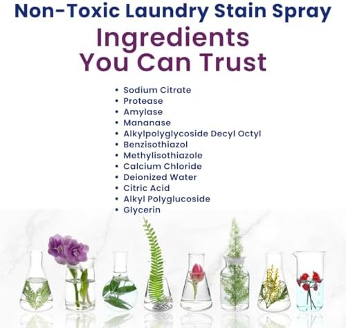Spray Quitamanchas Truly Free para Ropa - Elimina Manchas Difíciles y Secas en Blancos y Colores - Ingredientes Naturales - Incluye Botella - imagen 5