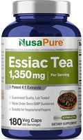 NusaPure Té Essiac 1350 mg 180 Cápsulas Veganas (Vegetariano, Sin OGM) - imagen 1