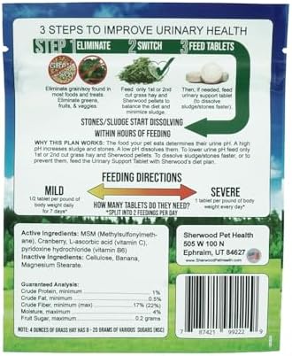 Soporte Urinario de Sherwood Pet Health (100 Tabletas - 60 Gramos) - imagen 2