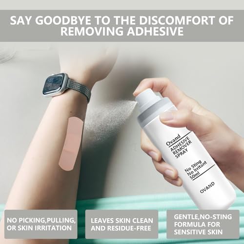 Spray Removedor de Adhesivos, Sin Picazón, Ideal para Pacientes de Ostomía y Piel Sensible, Libre de Alcohol, 50 ml - imagen 3