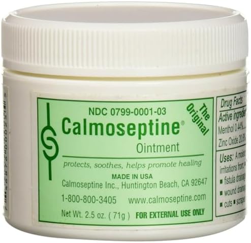 Ungüento Calmoseptine - Tarro de 2.5 Oz Cada Uno (Paquete de 3) - imagen 1
