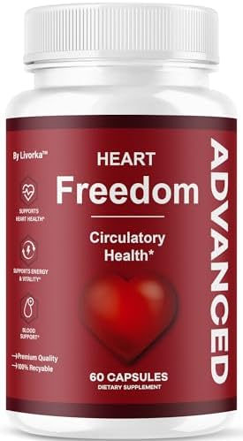 Heart Freedom - Cápsulas Heart Freedom, Píldoras Oficiales con Ingredientes Naturales - Fórmula Avanzada de Máxima Potencia para la Salud y - imagen 1