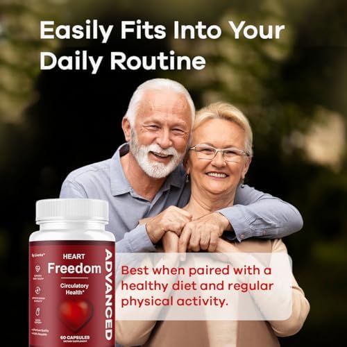 Heart Freedom - Cápsulas Heart Freedom, Píldoras Oficiales con Ingredientes Naturales - Fórmula Avanzada de Máxima Potencia para la Salud y - imagen 6