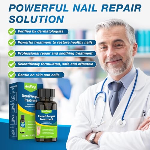 Tratamiento para Hongos en Uñas Extra Fuerte – Máxima Fórmula OTC con 25% Ácido Undecilénico – Fortalecedor y Crecimiento para Uñas Gruesas, Rojas y - imagen 3
