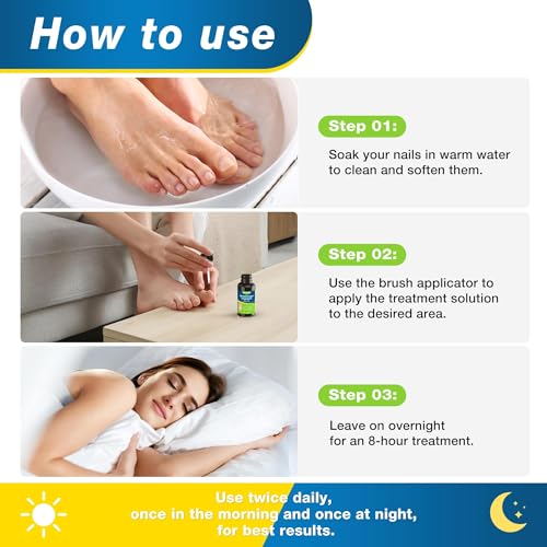 Tratamiento para Hongos en Uñas Extra Fuerte – Máxima Fórmula OTC con 25% Ácido Undecilénico – Fortalecedor y Crecimiento para Uñas Gruesas, Rojas y - imagen 6