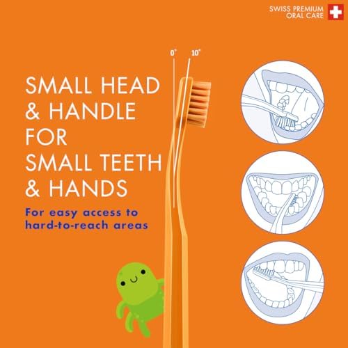 Cepillo de Dientes Curaprox para Niños, Paquete de Tres, Internacional (Surtido) - imagen 5
