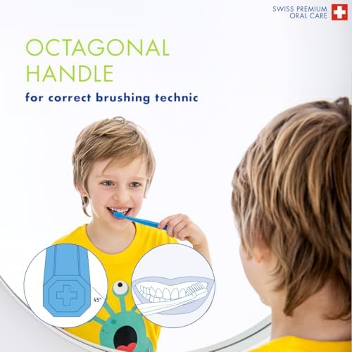 Cepillo de Dientes Curaprox para Niños, Paquete de Tres, Internacional (Surtido) - imagen 6