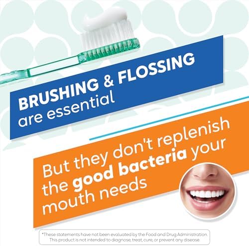 BioGaia Prodentis Aliento Fresco | Probióticos Orales + Zinc | Combate Mal Aliento y Halitosis | Mejora el Aliento Fresco | Promueve Encías y Dientes - imagen 6