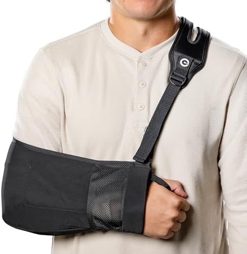 Faja de Brazo para Lesiones de Hombro, Manguito Rotador, Fracturas y Recuperación Quirúrgica – Soporte de Correa Dividida, Malla Transpirable, - imagen 1