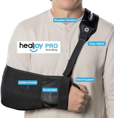 Faja de Brazo para Lesiones de Hombro, Manguito Rotador, Fracturas y Recuperación Quirúrgica – Soporte de Correa Dividida, Malla Transpirable, - imagen 2