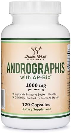 Cápsulas de Andrographis Max Andrographides - 1,000mg por porción (120 cápsulas) con AP-Bio (extracto patentado de Andrographis Paniculata) - - imagen 5