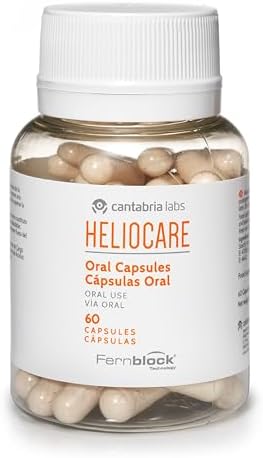 Suplemento Dietético Heliocare de Cantabria Labs: 240mg de Extracto de Polypodium Leucotomos - Fórmula Rica en Antioxidantes con Fernblock y - imagen 4