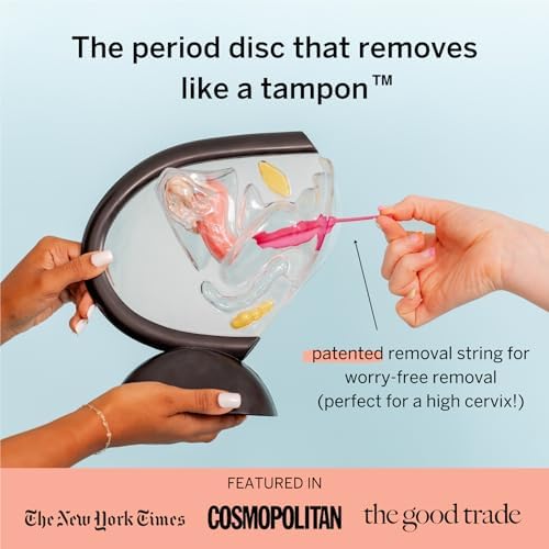 Discos Menstruales Pixie 2 para Cuidado Femenino - Silicona Médica 100% - El más Suave y Reutilizable - Se Retira como un Tampón - Dura 12 Horas - - imagen 2