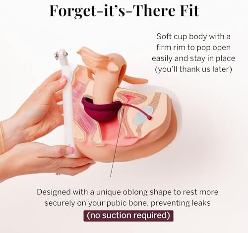 Discos Menstruales Pixie 2 para Cuidado Femenino - Silicona Médica 100% - El más Suave y Reutilizable - Se Retira como un Tampón - Dura 12 Horas - - imagen 4