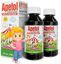 Apetol Estimulante del Apetito para Niños y Adultos | Jarabe Multivitamínico Líquido con Complejo B y Zinc | Suplemento Diario para Aumento de Peso | - imagen 1