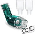 Dispositivo de Ejercicio Respiratorio Flutter Valve para Pulmones, Ejercitador de Pulmones Portátil y Limpiador de Mucosidad, Resistencia Ajustable - imagen 1