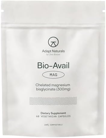 Suplemento de Magnesio Glicinato Adapt Naturals, Alta Absorción y Biodisponibilidad, Apoya la Salud Digestiva, Sueño y Relajación - 30 Días - imagen 1
