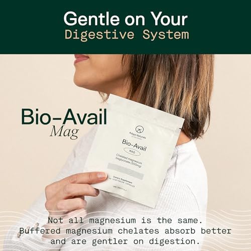 Suplemento de Magnesio Glicinato Adapt Naturals, Alta Absorción y Biodisponibilidad, Apoya la Salud Digestiva, Sueño y Relajación - 30 Días - imagen 8