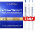 Pack de Recarga de Gel Blanqueador de Dientes Avanzado – 60 Tratamientos | Gel Profesional de 35% Peróxido de Carbamida | 3×10 mL Jeringas | Pasta de - imagen 1