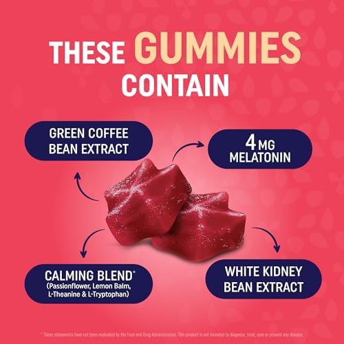 Gomitas para Quemar Grasa Nocturna con Melatonina para Sueño y Pérdida de Peso | Suplemento para Mujeres y Hombres | 60 piezas - imagen 3