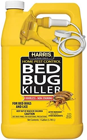 Insecticida para Chinches HARRIS, Spray Líquido Sin Olor y No Manchante (Galón) - imagen 8