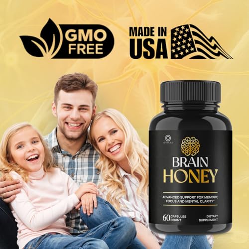 Cápsulas Brain Honey - Fórmula Avanzada de Soporte Cerebral con Ingredientes Naturales, 60 Cápsulas para 1 Mes de Salud y Bienestar General - imagen 6