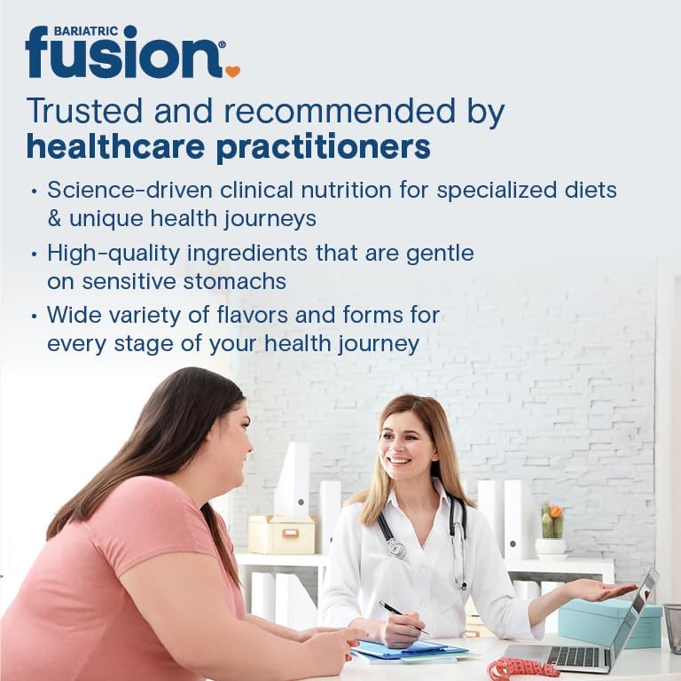 Suplemento de Hierro Bariatric Fusion para Mujeres | Tabletas Masticables Rápidas Sin Azúcar | 18 mg de Hierro con Vitamina C | Sabor Melón y Berries - imagen 7