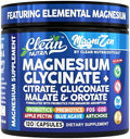 Suplemento Complejo de Magnesio Glycinate Citrate Malate Orotate Taurate + Probióticos y Prebióticos FOS GOS Inulina para Sueño y Calma – 120 - imagen 1