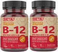 Suplemento Vegano de Vitamina B12 DEVA - Complejo de Disolución Rápida de 1000 Mcg Methylcobalamin B12, Ácido Fólico, B6 - Sabor Limón - 90 Tabletas - imagen 1