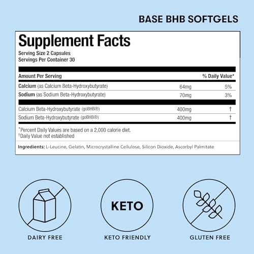 Cápsulas de Beta-Hidroxibutirato (goBHB) de Perfect Keto - Cetonas Exógenas - imagen 3