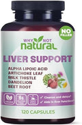 Suplemento Natural 5 en 1 para la Salud del Hígado Why Not con Apoyo de Cardo Mariano - 120 Cápsulas para Detox y Limpieza - imagen 1